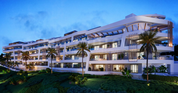 Breeze es un espectacular proyecto de 34 apartamentos y áticos. Ubicado en primera linea de golf en Marbella.