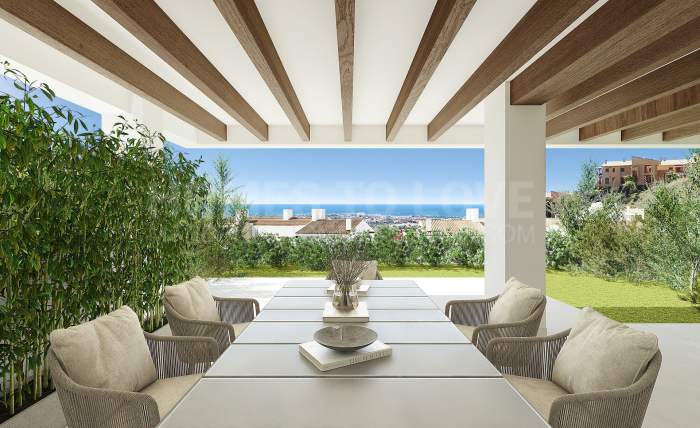 Altura 160, comfort and quality of life in modern apartments is Benahavis.