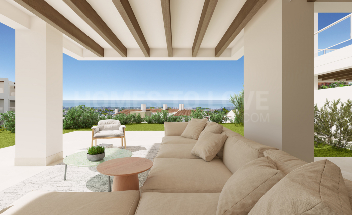 Altura 160, comfort and quality of life in modern apartments is Benahavis.