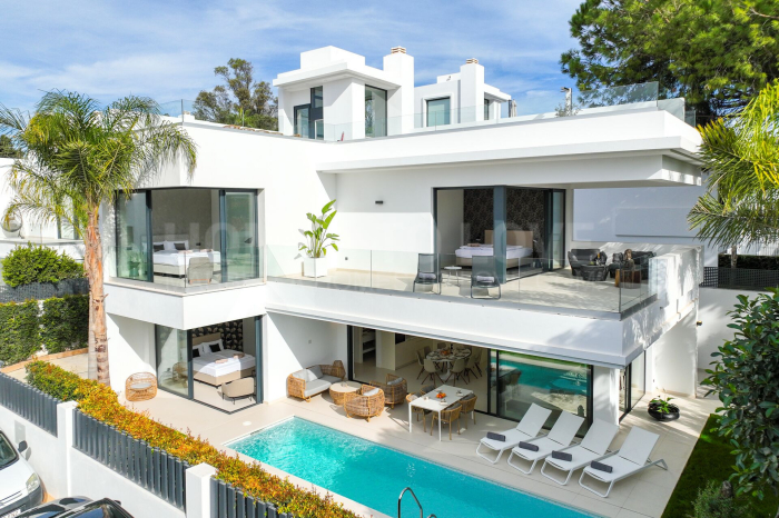 Villa zur Langzeitmiete in Marbella Goldene Meile