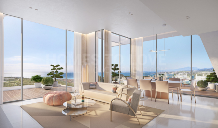Luxus erwartet Sie bei Marea: Missoni-Design 2-Zimmer-Wohnung zum Verkauf in Finca Cortesin, Casares