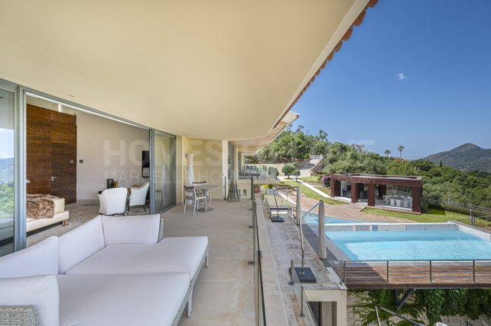 Elite-Wohnen: Ultra-exklusive Villa mit Weltklasse-Ausstattung zu verkaufen in La Zagaleta, Benahavis