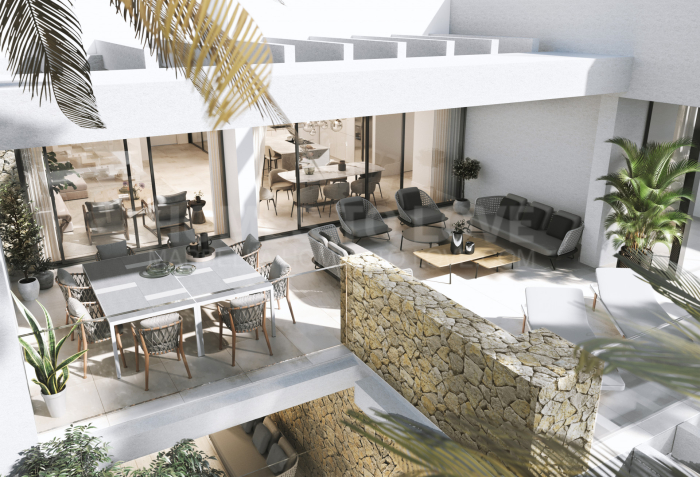 Zweistöckiges Penthouse zu verkaufen in New Golden Mile, Estepona Ost