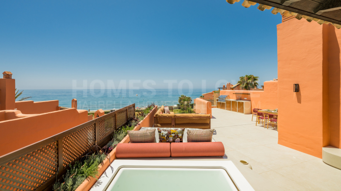 Exquisites Vierbettzimmer, Strand Duplex Penthouse in La Morera, Reserva de Los Monteros