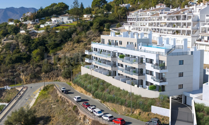 Aelí Mijas, modernos apartamentos con vistas al mar en Mijas.