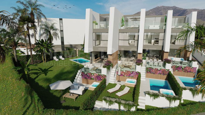 Azure Bay, elegant townhouses in a privileged position in Fuengirola.